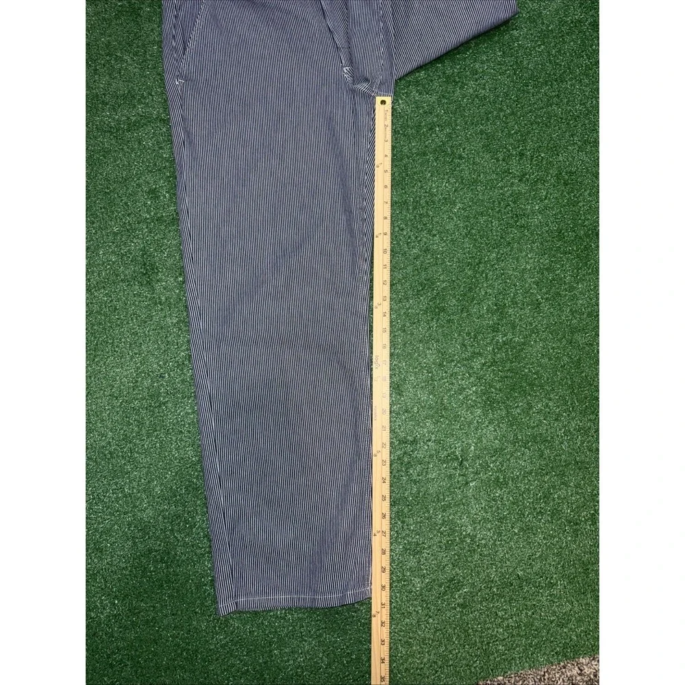 Men's Straight Fit Striped Pants - Goodfellow & Co Size Large